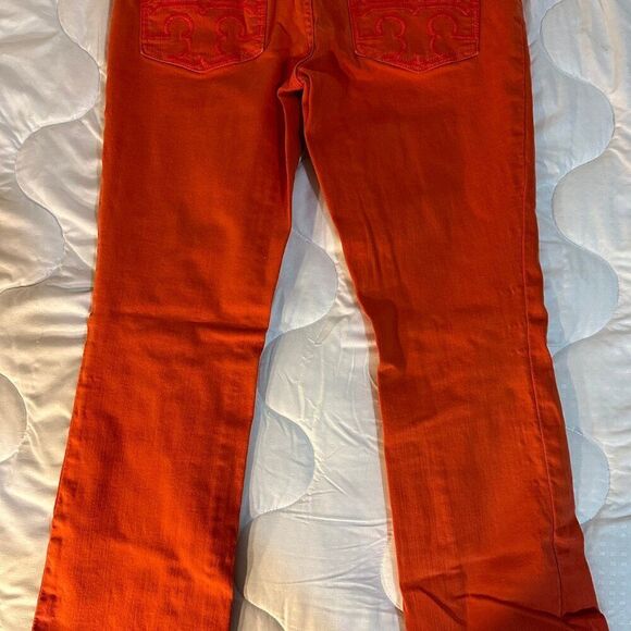 Tori Burch Jeans Size 29 Inseam 25 inches Cropped - Picture 2 of 14